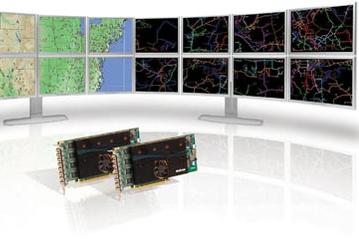 Matrox анонсировала первую в мире однослотовую 3D-карту с восемью видеовыходами